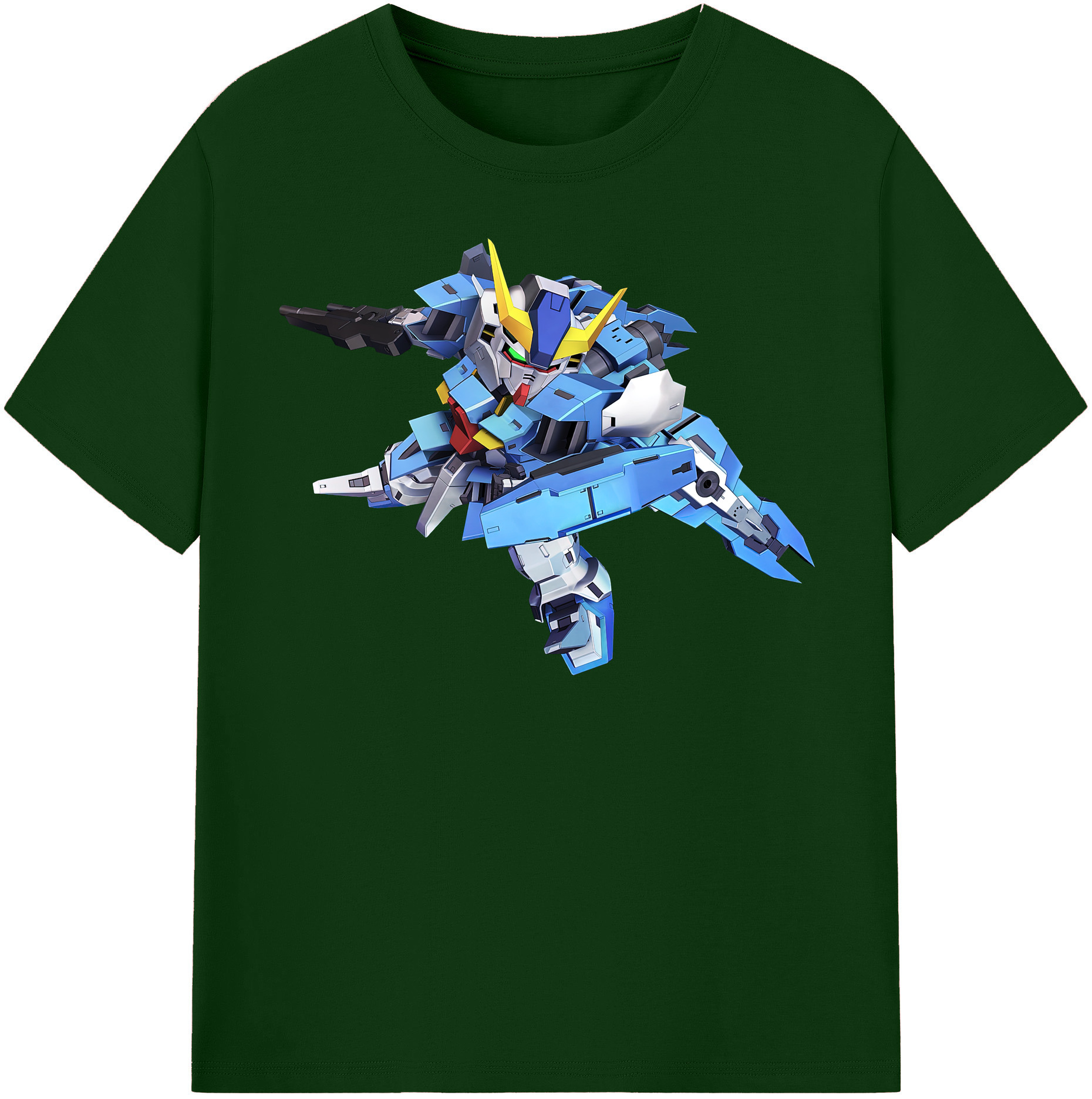（画像用） 機動戦士ガンダム Mobile Suit Gundam 綿100％半袖Tシャツ（フロントプリント）